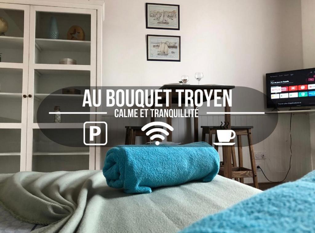 Апартаменты Au Bouquet Troyen - Wifi - Calme Et Tranquillite Труа Экстерьер фото